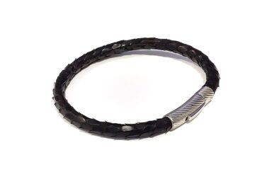 Piton Derisi Çelik Bileklik #520-51